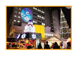 ドイツクリスマスマーケット　大阪　2016　混雑
